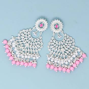 Kundan type zumka earring for girls 3