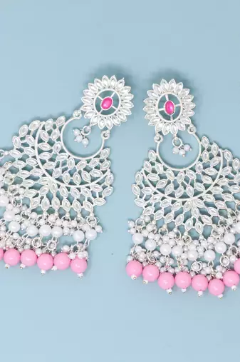 Kundan type zumka earring for girls