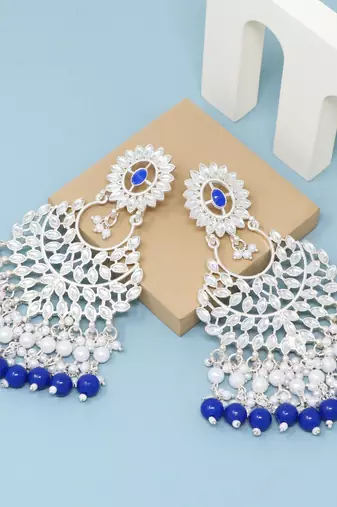 Kundan type zumka earring for girls