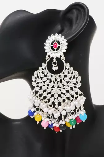 Kundan type zumka earring for girls