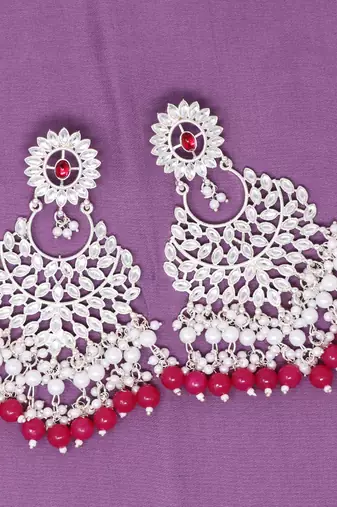 Kundan type zumka earring for girls