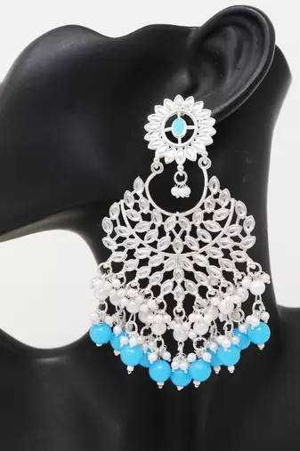 Kundan type zumka earring for girls