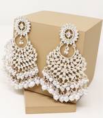 Kundan type zumka earring for girls