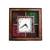 Antique Handcrafted Gemstone Wooden Wall Clock