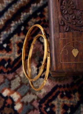 Gold-Plated Bangle Set 2