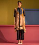 Multicolor japenese quash printed kurta sets