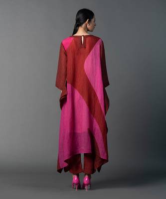 Multicolor japenese quash printed kurta sets 3