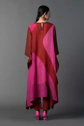 Multicolor japenese quash printed kurta sets