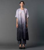 Multicolor dupion silk printed kurta sets