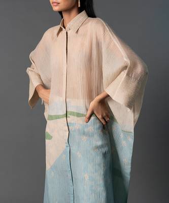Multicolor japenese quash printed kurta sets 2