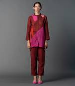 Multicolor japenese quash printed kurta sets