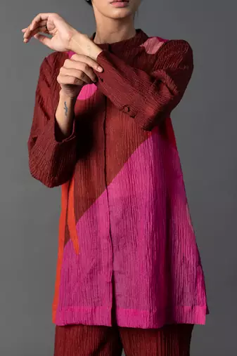 Multicolor japenese quash printed kurta sets
