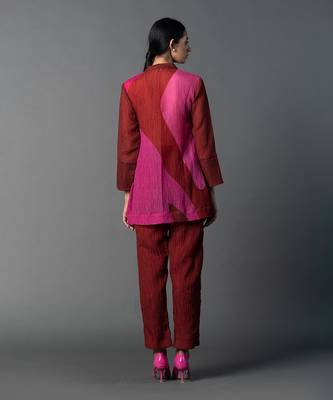 Multicolor japenese quash printed kurta sets 3