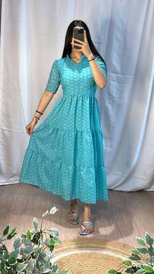 Schiffli Dress kurti For Women 1