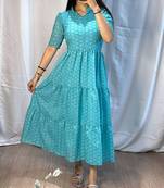 Schiffli Dress kurti For Women