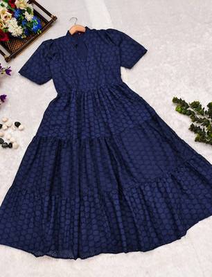 Schiffli Dress kurti For Women 2