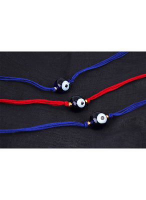 3 evil eye rakhi for rakshabandhan festival bhaiya, bhai rakhi handcrafted with hand written card 3