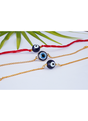 combo of 3 evil eye rakhi for rakshabandhan festival bhaiya & brother rakhi 3