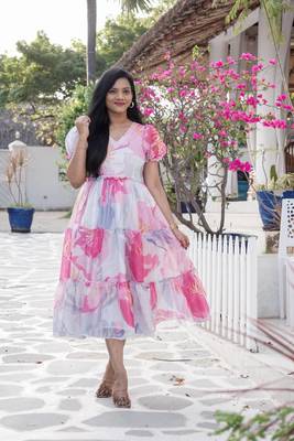 Kota Chex multicolored maxi dress 1