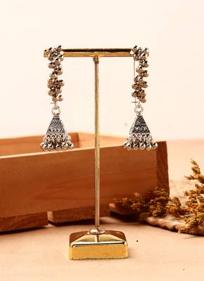 Oxidised Silver Earrings 2