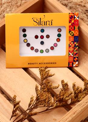 Multicolour Bindi Leaflet For Women 1