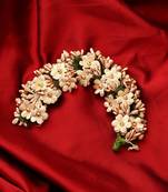 Artificial Golden Flower Hair Vine