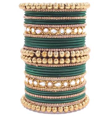 Bridal Green Bangles 1