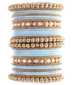 Bridal Blue Bangles