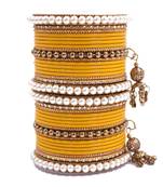 Yellow Bangles Set for Wedding