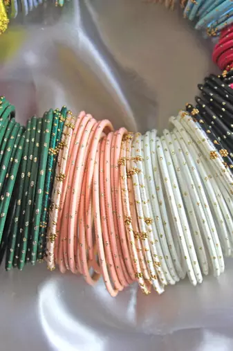 Multiolour Bangle Set - Pack of 12 colours