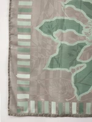 women green rayon blend abstract printed straight kurta trouser with dupatta 5