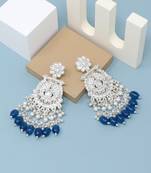 Kundan type zumka earring for girls