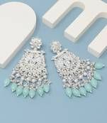 Kundan type zumka earring for girls