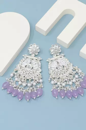 Kundan type zumka earring for girls