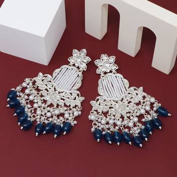 Kundan type zumka earring for girls 3
