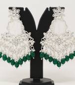 Kundan type zumka earring for girls