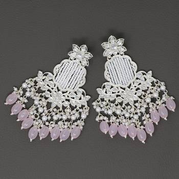 Kundan type zumka earring for girls 2