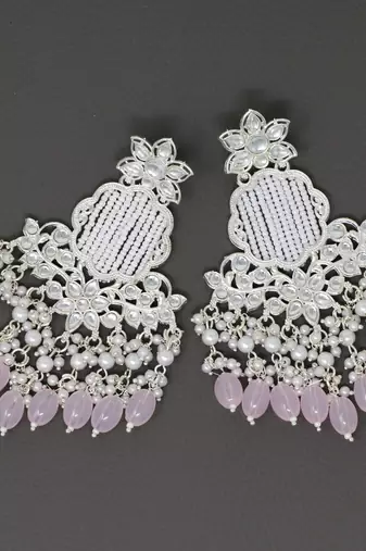 Kundan type zumka earring for girls