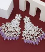 Kundan type zumka earring for girls