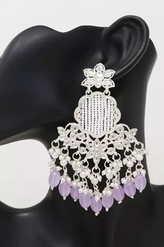 Kundan type zumka earring for girls