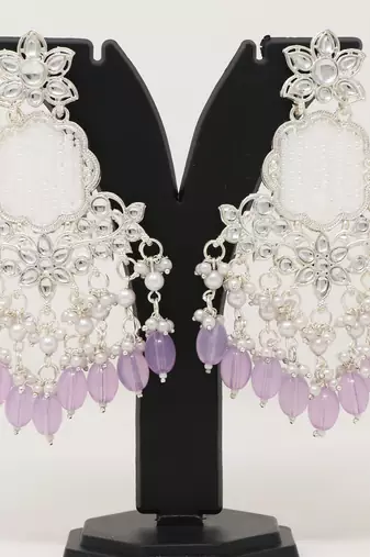 Kundan type zumka earring for girls