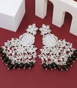 Kundan type zumka earring for girls