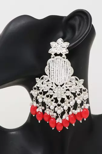 Kundan type zumka earring for girls