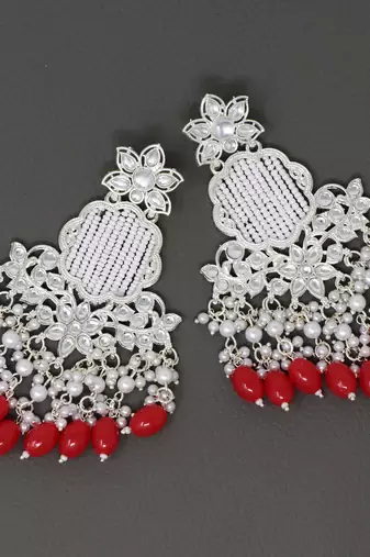 Kundan type zumka earring for girls