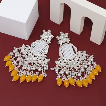 Kundan type zumka earring for girls 1