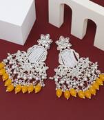 Kundan type zumka earring for girls