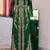 Dark Green color Full Sleeves Handmade Moroccan Kaftan