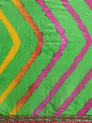 Bandhani Poly Chiffon Bandhani Saree 3