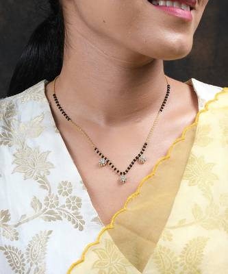 Cubic zirconia mangalsutra 2