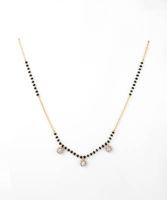 Cubic zirconia mangalsutra 3